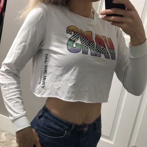 Cropped Vans top